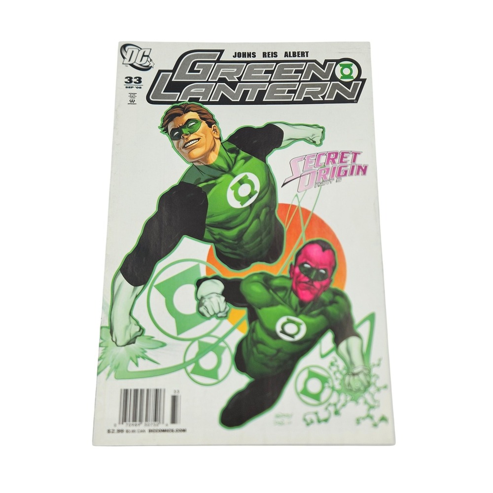 DC‎ Green Lantern Comic Book #33 Secret Origin Part 2 Johns Reis Albert